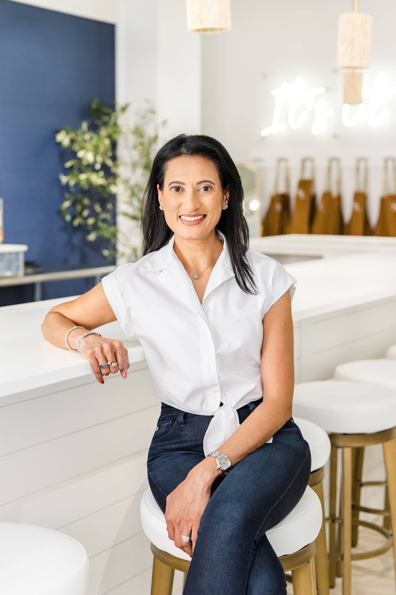 Shefali Patel, owner of Sea Love in Naperville Illinois